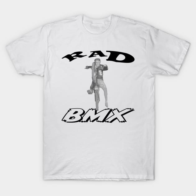 bmx rad T-Shirt by rickylabellevie